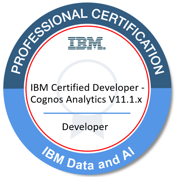 IBM Cognos Analytics Developer